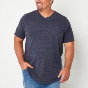 mutual weave Big and Tall Mens V Neck Short Sleeve T-Shirt 5XL - NWOT